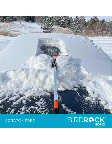 Cepillo de Nieve Extensible BIRDROCK HOME 60" con Raspador