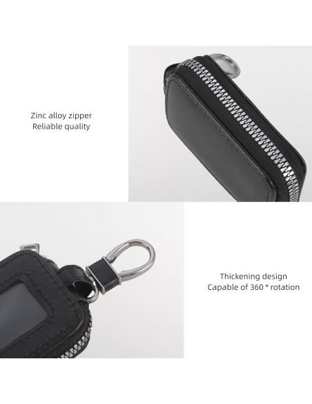 Funda de Llave de Coche Universal KAEZDD de Cuero Premium Funda de Llave de Coche Universal KAEZDD de Cuero Premium