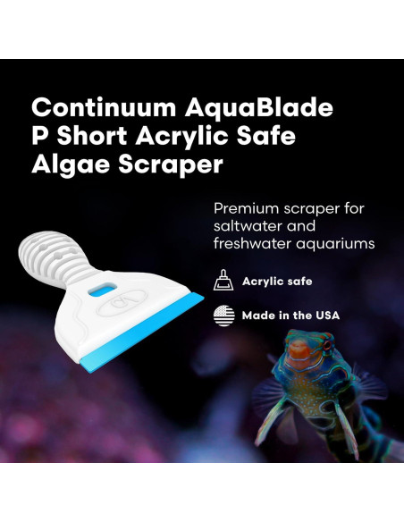 Raspador de Algas Continuum AquaBlade P - Limpieza Acuarios Raspador de Algas Continuum AquaBlade P - Limpieza Acuarios