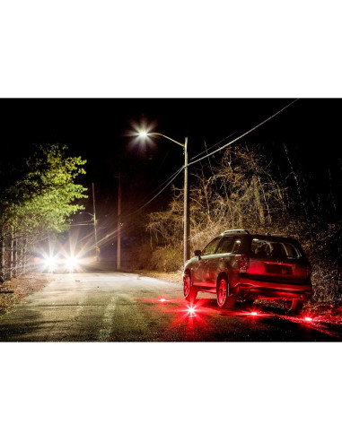 Kit de 3 Flares LED Gear Gurus - Luz de Advertencia de Seguridad