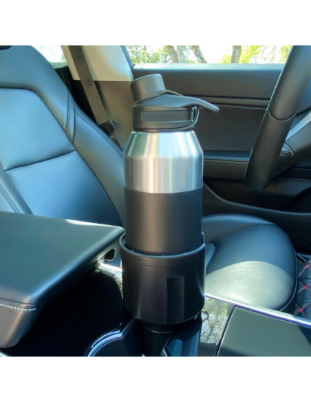 Expansor de Soporte para Taza de Auto Swigzy Negro Ajustable Expansor de Soporte para Taza de Auto Swigzy Negro Ajustable