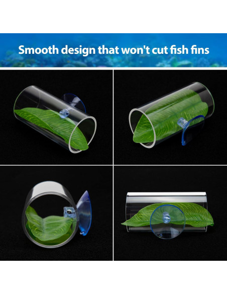 Túnel Acrílico para Peces Betta CousDUoBe con Almohadilla Túnel Acrílico para Peces Betta CousDUoBe con Almohadilla