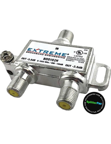 Divisor Coaxial 2 Vías Advanced Dynamics BDS102H 1+ GHz HDTV