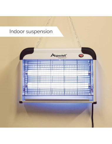 Zapper de Insectos ASPECTEK 20W con 2 Bombillas UV Gratis