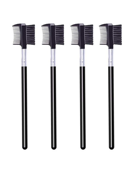 4 Piezas Cepillo y Peine de Cejas y Pestañas Yoizyfree 4 Piezas Cepillo y Peine de Cejas y Pestañas Yoizyfree