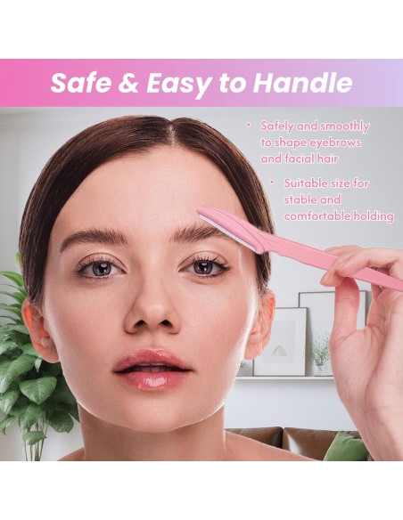 100 Cuchillas de Cejas Phafaloop con Cubierta Protectora 100 Cuchillas de Cejas Phafaloop con Cubierta Protectora