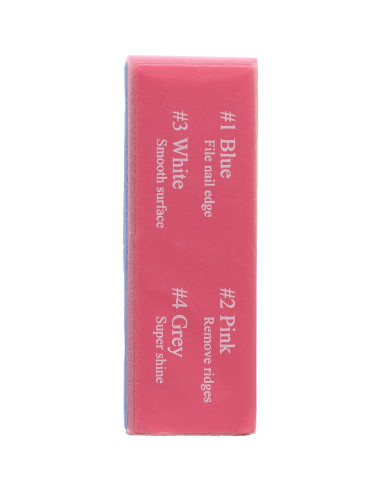 Bloque de Pulido Mini 4 Vías Tropical Shine - Cuidado de Uñas
