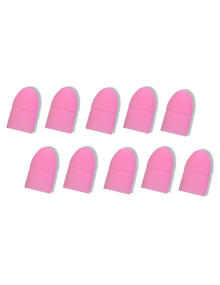 10 Capuchones de Silicona Reutilizables para Esmalte de Uñas UV - Mollensiuer 10 Capuchones de Silicona Reutilizables para Esmalte de Uñas UV - Mollensiuer