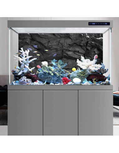Fondo de Acuario AWERT 120x45cm Rocoso Poliester