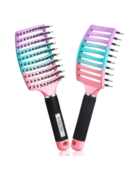 Cepillo Desenredante KTKUDY para Cabello Húmedo o Seco - 1 Unidad Cepillo Desenredante KTKUDY para Cabello Húmedo o Seco - 1 Unidad