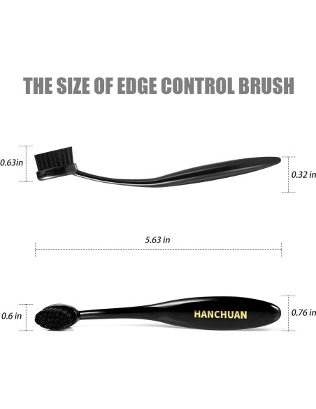 Cepillo de Estilo de Precisión Hanchuan para Cabello Natural Cepillo de Estilo de Precisión Hanchuan para Cabello Natural
