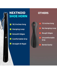 Cuerno de Zapato Nextnoid Mango Largo 41.91 cm Unisex 2