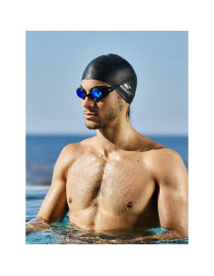 Gorro de Natación Silicona Whale Unisex Extra Grande Plata 2