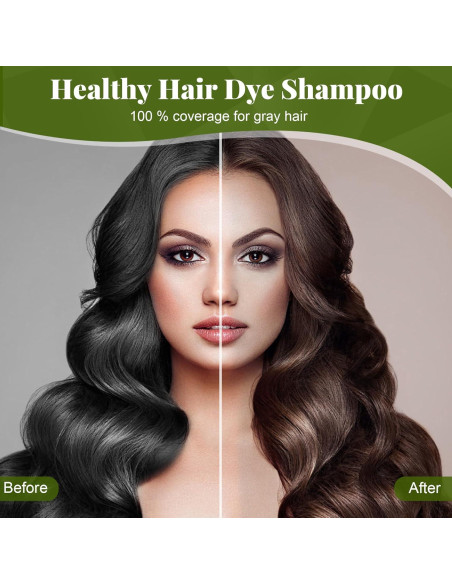 Champú Colorante Castaño Claro 3 en 1 Zenithglo 520 ml