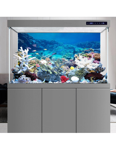 Fondo de Acuario AWERT 120x60 cm Coral Reef Poliester