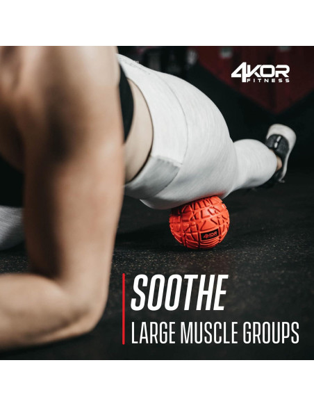 Set de Bolas de Masaje 4KOR para Alivio Muscular - Terapia Miofascial Set de Bolas de Masaje 4KOR para Alivio Muscular - Terapia Miofascial