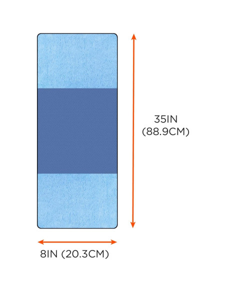 Toalla Enfriadora Ergodyne Chill-Its 6604 PVA Microfibra 88.9x20.3cm Toalla Enfriadora Ergodyne Chill-Its 6604 PVA Microfibra 88.9x20.3cm