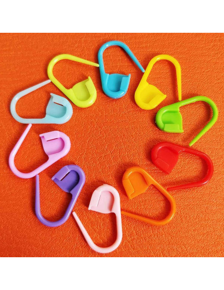50 Marcadores de Tejido de Plástico TTSAM - 10 Colores 50 Marcadores de Tejido de Plástico TTSAM - 10 Colores