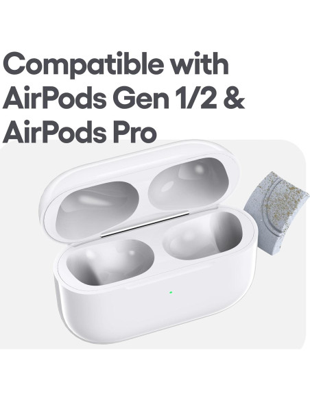 Kit de limpieza KeyBudz Air Care para AirPods y Pro - Blanco Kit de limpieza KeyBudz Air Care para AirPods y Pro - Blanco