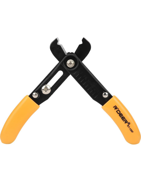 Pelacables Ajustable Hyuduo 0.5-4.0mm Ergonómico Amarillo Pelacables Ajustable Hyuduo 0.5-4.0mm Ergonómico Amarillo