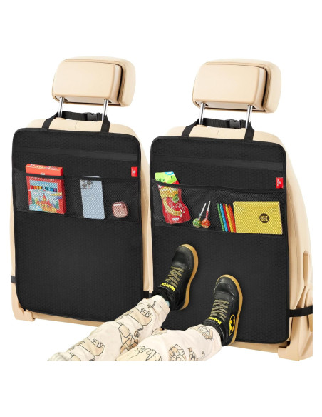 Protector de Asiento Trasero Helteko Mat de Patadas XL 2 Pzas Protector de Asiento Trasero Helteko Mat de Patadas XL 2 Pzas