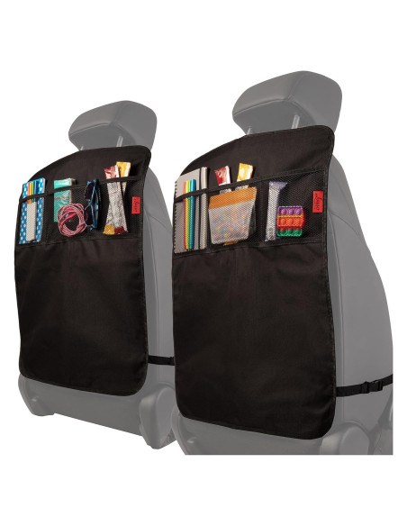 Protector de Asiento Trasero Lusso Gear para Niños - 2 Pzas Protector de Asiento Trasero Lusso Gear para Niños - 2 Pzas