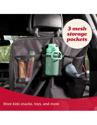 Protector de Asiento Trasero Lusso Gear para Niños - 2 Pzas