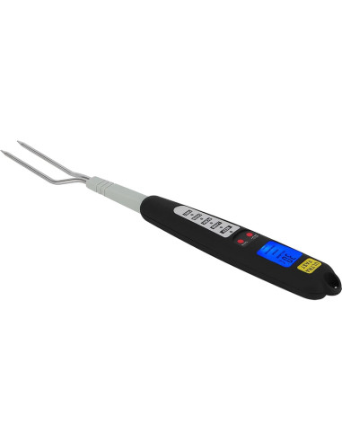 Termómetro Digital de Carne NOENNULL con Tenedor y Pantalla LCD