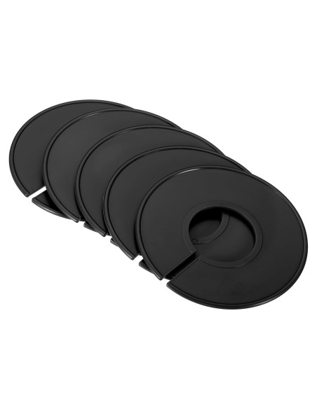 Divisores de Ropa PATIKIL, 12 Piezas, Negro, 9 cm Divisores de Ropa PATIKIL, 12 Piezas, Negro, 9 cm