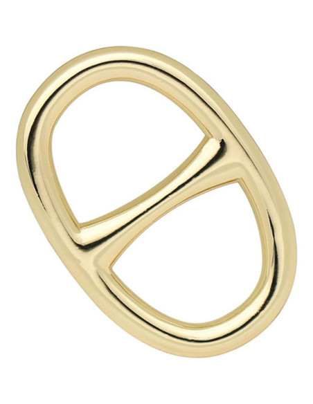 Anillo de Bufanda para Mujeres YANQINQINI Diseño Simple 3.4x2.4cm Anillo de Bufanda para Mujeres YANQINQINI Diseño Simple 3.4x2.4cm