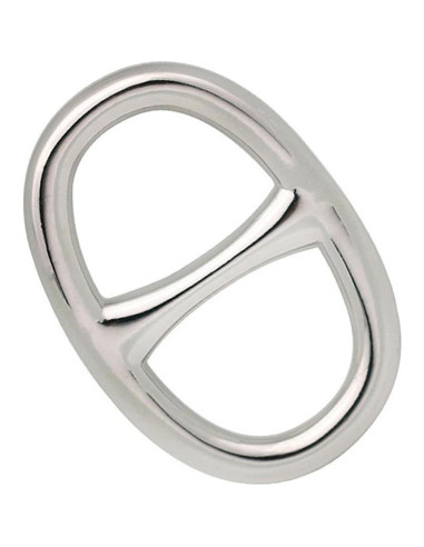 Anillo de Bufanda para Mujeres YANQINQINI Diseño Simple 3.4x2.4cm