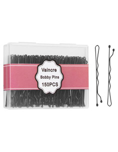 Pinza para Moños Vaincre XS Negra 150 Piezas 5.08 cm