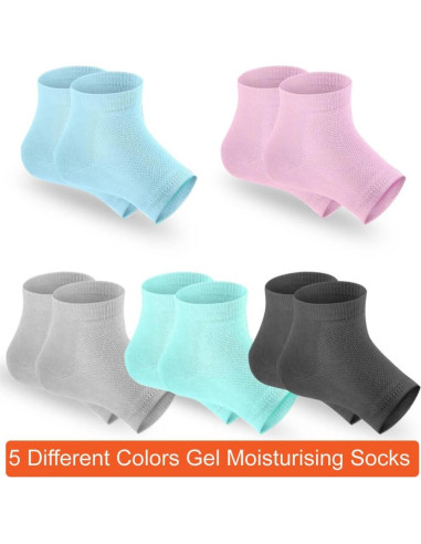 Calcetines Hidratantes Selizo 5 Pares para Talones Secos