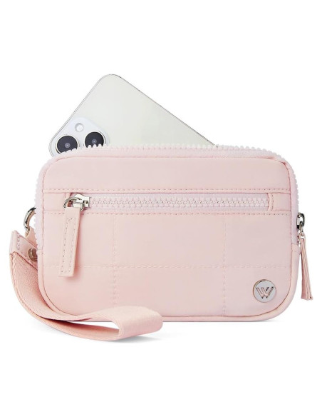 Billetera de muñeca WESTBRONCO para mujeres con RFID - Rosa Billetera de muñeca WESTBRONCO para mujeres con RFID - Rosa