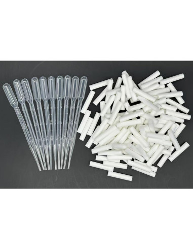 Kit de Reemplazo Inhalador Aceite Esencial ZIOJOVK 110 Mechas