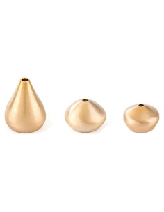 Soporte de Incienso IKAAR Loto 3 Piezas Latón Oro