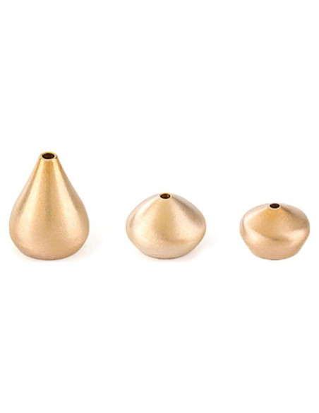 Soporte de Incienso IKAAR Loto 3 Piezas Latón Oro Soporte de Incienso IKAAR Loto 3 Piezas Latón Oro