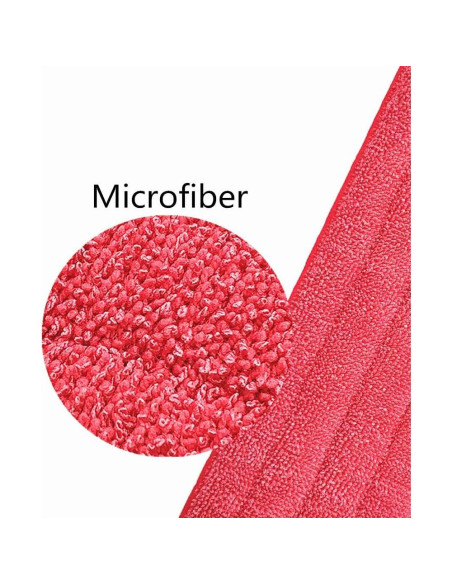 Paquete de 6 Paños de Microfibra para Mopa Xindejia 42x14cm Paquete de 6 Paños de Microfibra para Mopa Xindejia 42x14cm