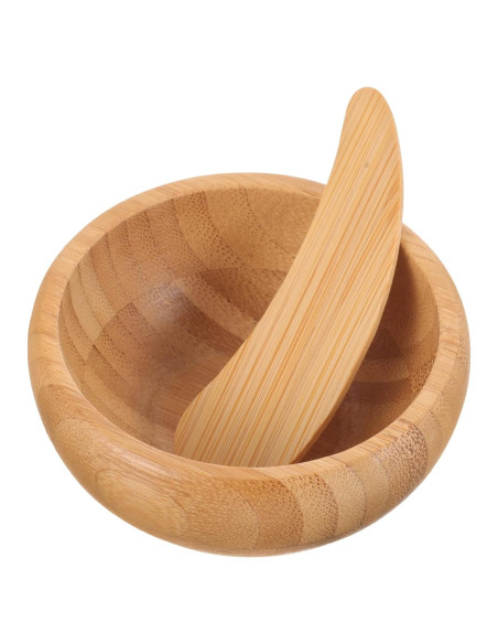 Kit de Cuidado Facial Beaupretty - Tazón y Cuchara de Bambú Kit de Cuidado Facial Beaupretty - Tazón y Cuchara de Bambú