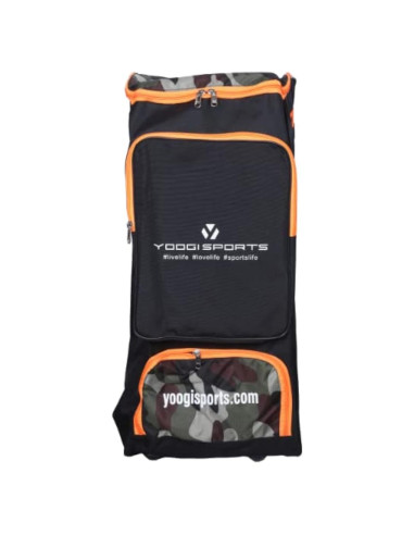 Bolsa de Kit de Cricket Yoogi Sports Duffle Naranja 29.5cm