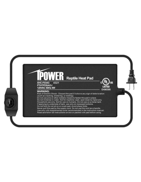 iPower Almohadilla Térmica para Reptiles 10.16x17.78cm 4W iPower Almohadilla Térmica para Reptiles 10.16x17.78cm 4W