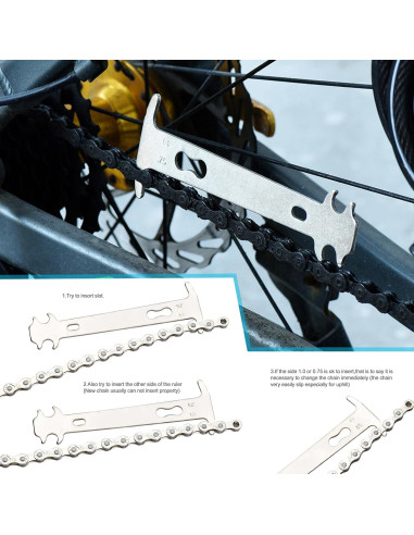 Kit de Herramientas para Reparación de Cadenas de Bicicleta A AKRAF