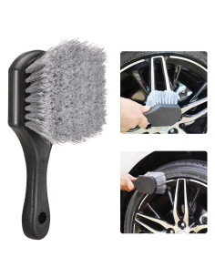 Cepillo de Ruedas LCWYORH con Cerdas Suaves y Mango Antideslizante
