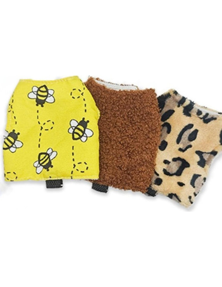 Arnés y Correa para Mascotas Pequeñas Copfeu Leopardo Arnés y Correa para Mascotas Pequeñas Copfeu Leopardo
