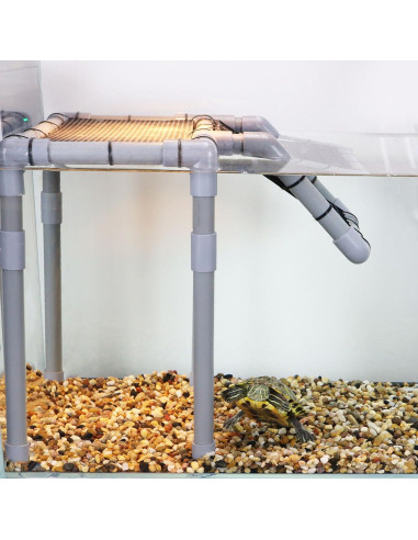 Plataforma de Sol para Tortugas MLONDHSU 27.4 cm Ajustable