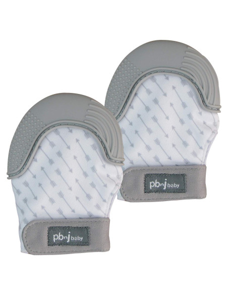 Mitón de Silicona Teethee PBnJ para Bebés - 3 Texturas Mitón de Silicona Teethee PBnJ para Bebés - 3 Texturas