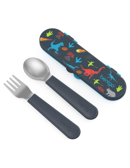 Juego de Utensilios Reutilizables Bentgo Kids - Acero Inoxidable Juego de Utensilios Reutilizables Bentgo Kids - Acero Inoxidable