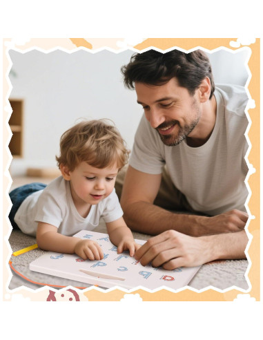 Tablero Magnético de Letras Doble Cara LovesTown 31.75x25.4cm