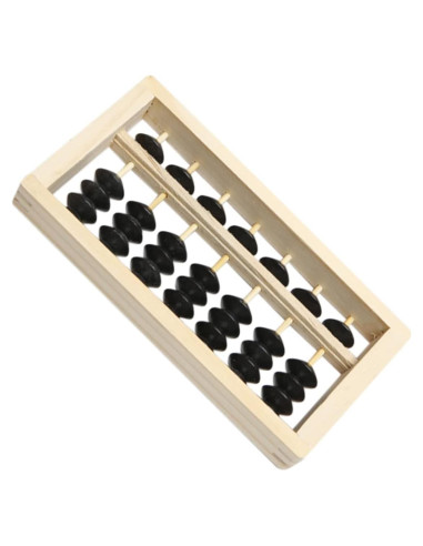 Mini Ábaco de Madera HONMEET 15.5x7.8cm Juguete Educativo