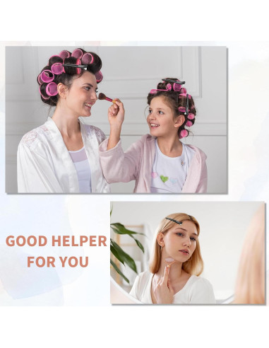 Paquete de 6 Clips de Pelo Profesionales XTIIEED - No Deslizantes 10.9 cm